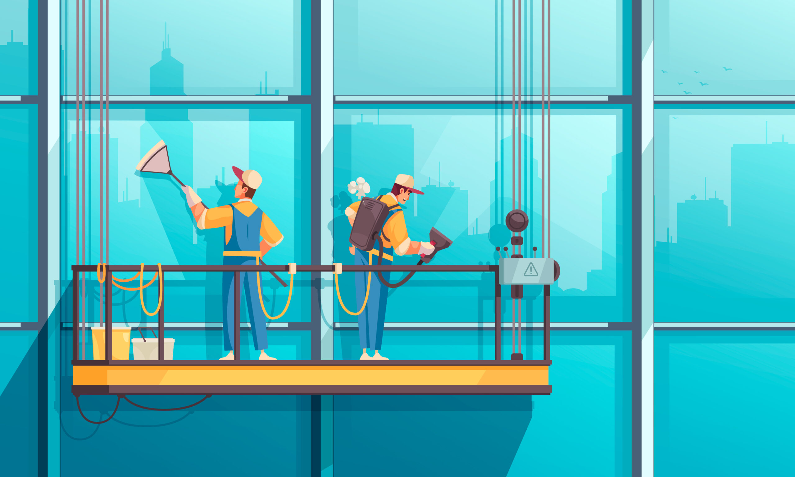 outdoor window cleaning composition